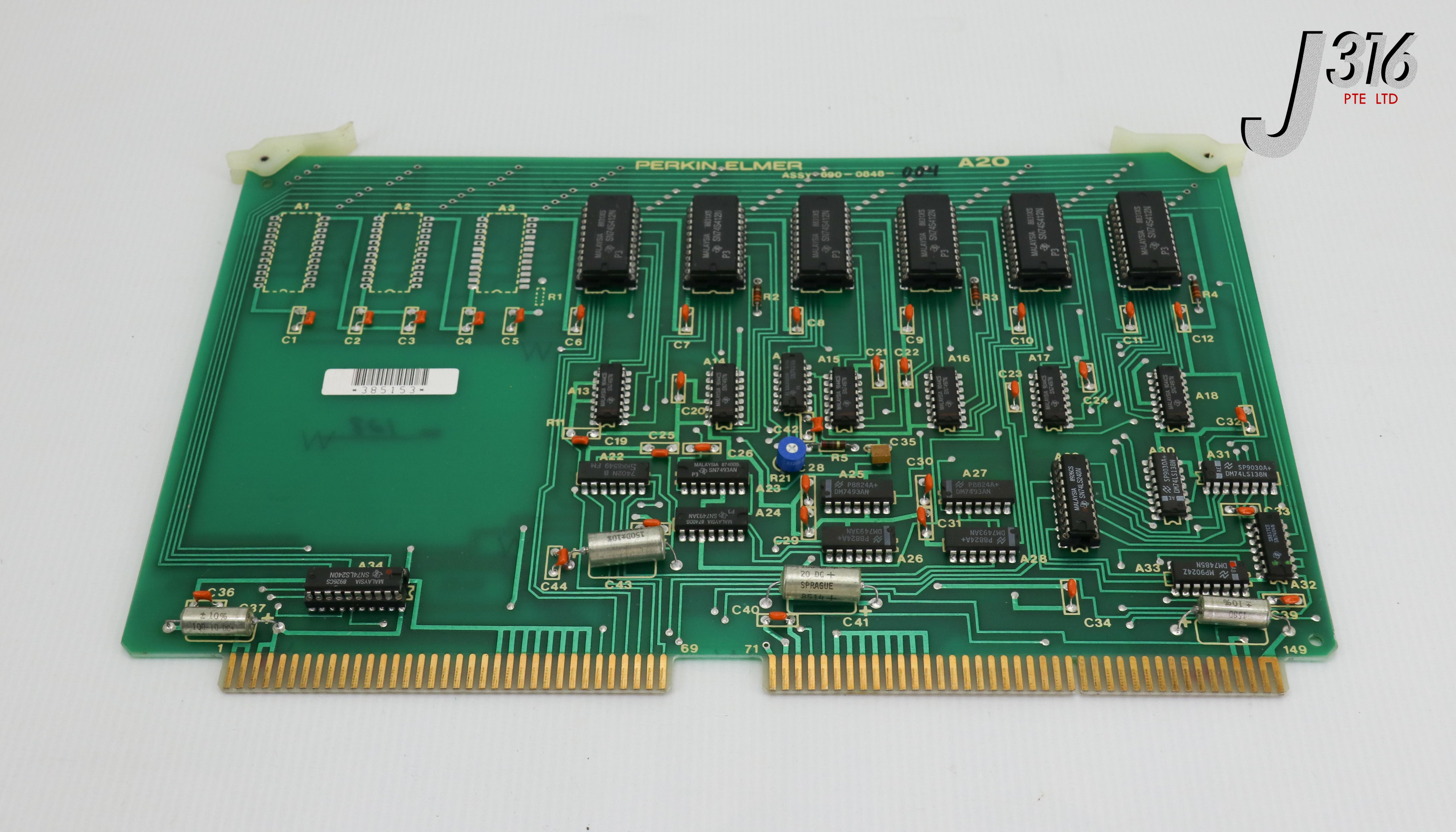 23303 PERKIN ELMER PCB ASSY, A20 690-0848-004 | eBay